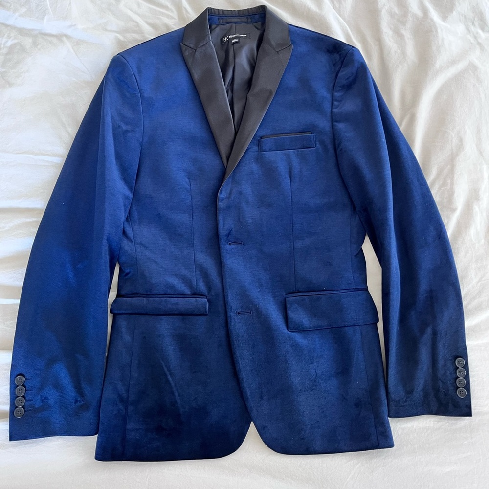 Velvety Men’s smokers jacket